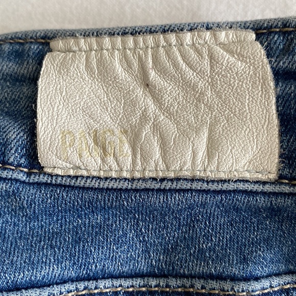 Paige Verdugo Ankle Undone Caballo in Bettie wash shark bite ankles sz 26 - Picture 11 of 13